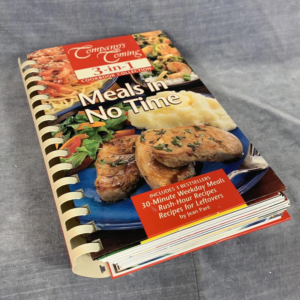 Company's Coming Cookbook Collection 3-in-1 Meals in No Time By Jean Pare